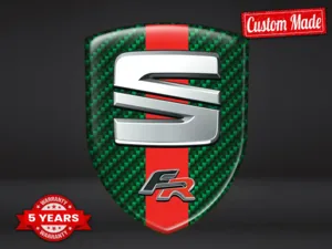 Seat Loghi Silicone Auto Edizione Tuning Alta Qualità